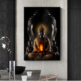 Toile - Buddha Peace